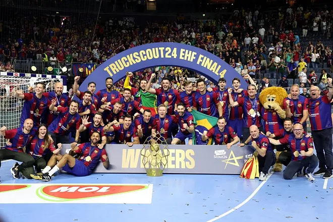 EHF Champions League 23/24. Final 4 - Final. Aalborg Handbold vs. Barça (F.C. Barcelona)
